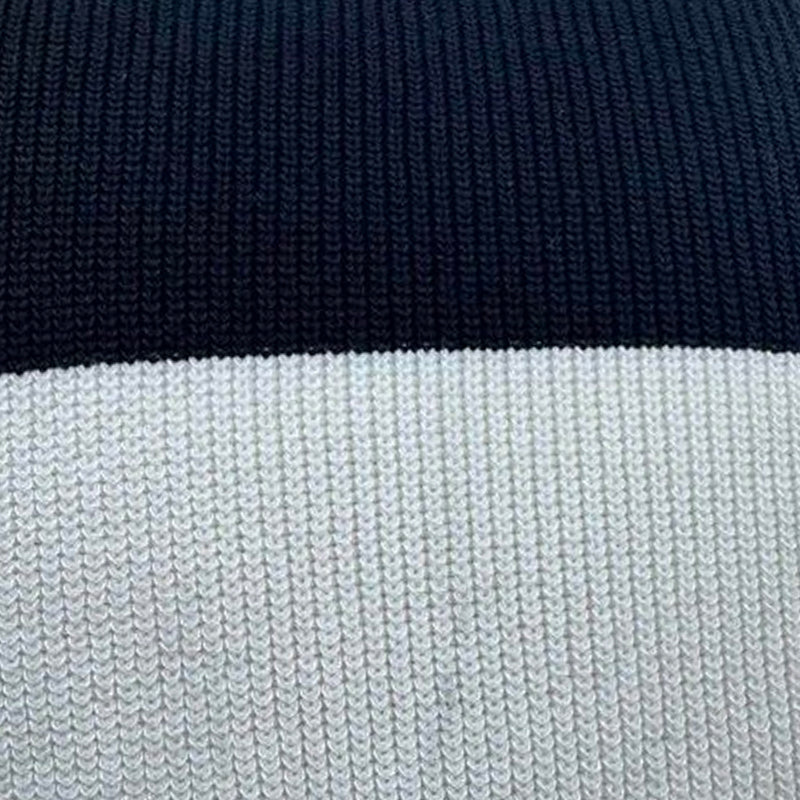 Pánský Casual Svetr s Kontrastními Barvami V-Neck Slim Fit Krátký Rukáv T-Shirt MTA1727C6M