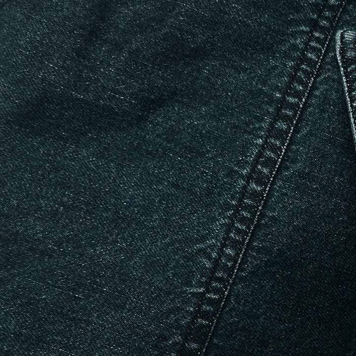 Pánská Vintage Džínová Bunda s Stojacím Límcem 75697045X