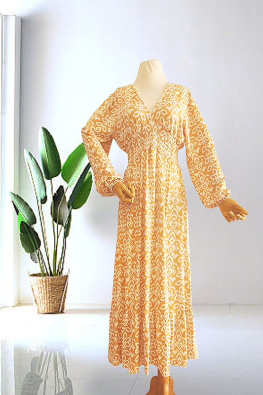 Korálová Louka – Lehká Maxi Šaty