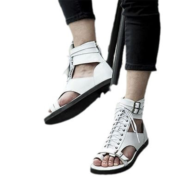 PÁNSKÉ MODERNÍ GLADIÁTORSKÉ SANDÁLY MTA0663F8I