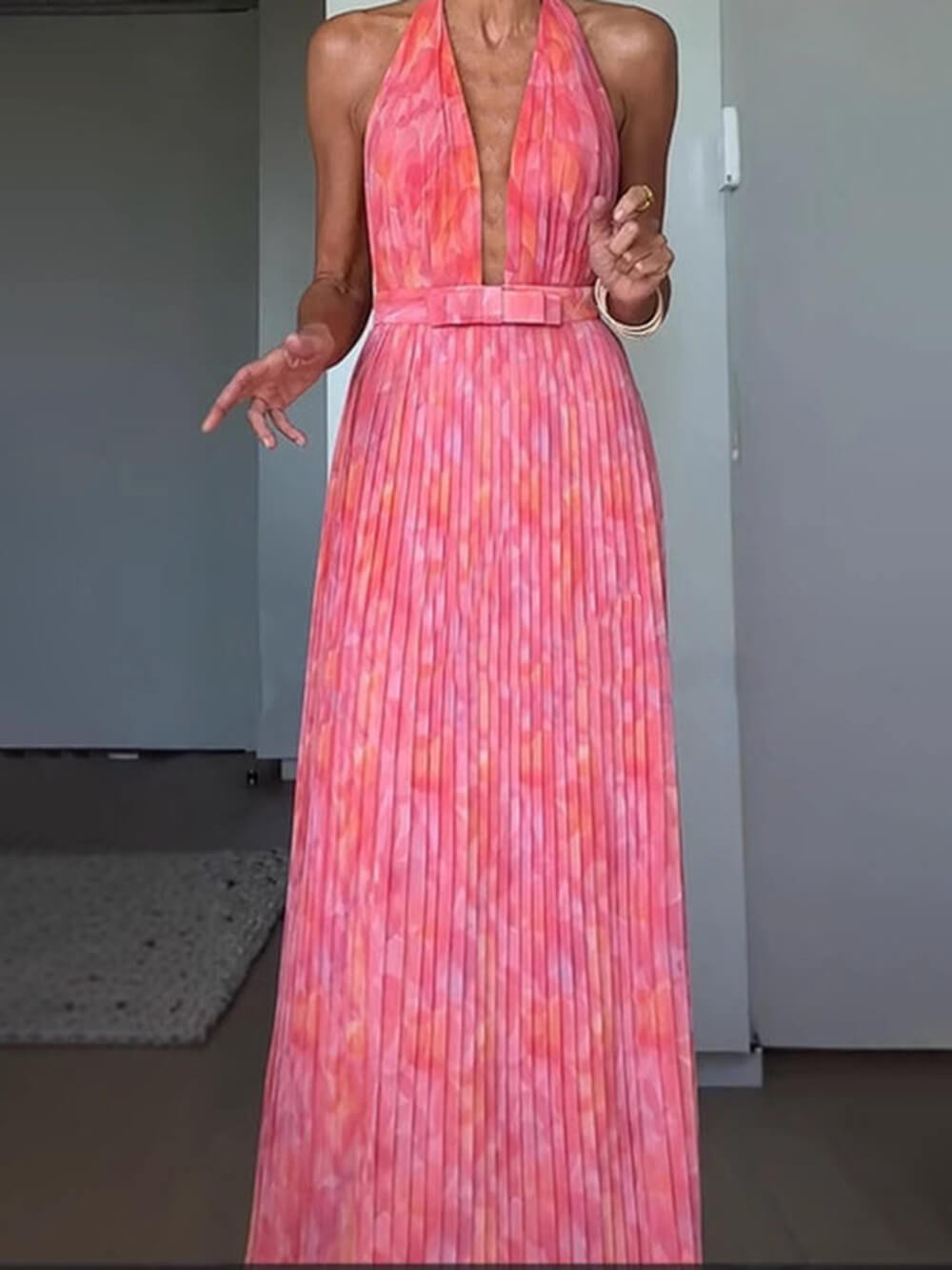 Amaya – Maxi Šaty s Odkrytými Zády