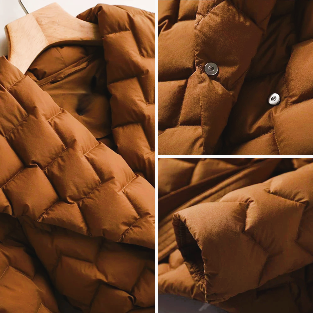 Annabel | Prošívaná bunda s páskem