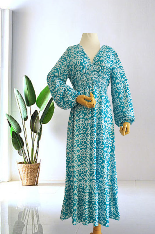 Korálová Louka – Lehká Maxi Šaty