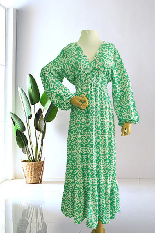 Korálová Louka – Lehká Maxi Šaty