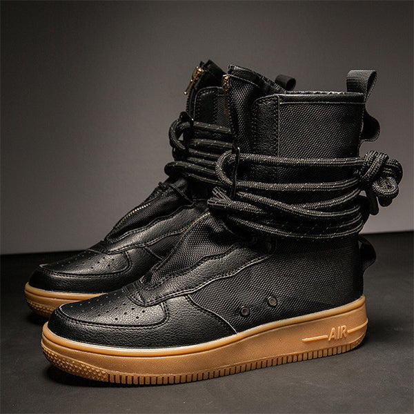 PÁNSKÉ PREMIUM BOTKY Z VYSOKÉ PU KŮŽE MTA1872G0I