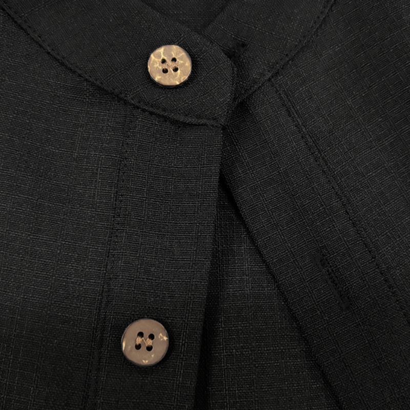 Pánská letní základní košile s krátkým rukávem a stojáčkem MTA1316F2U