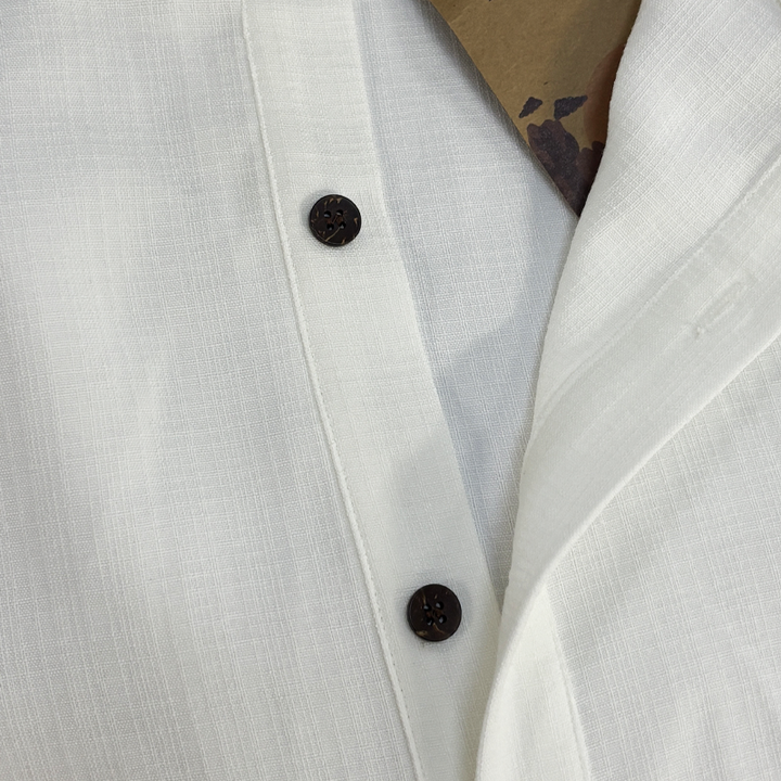 Pánská letní základní košile s krátkým rukávem a stojáčkem MTA1316F2U