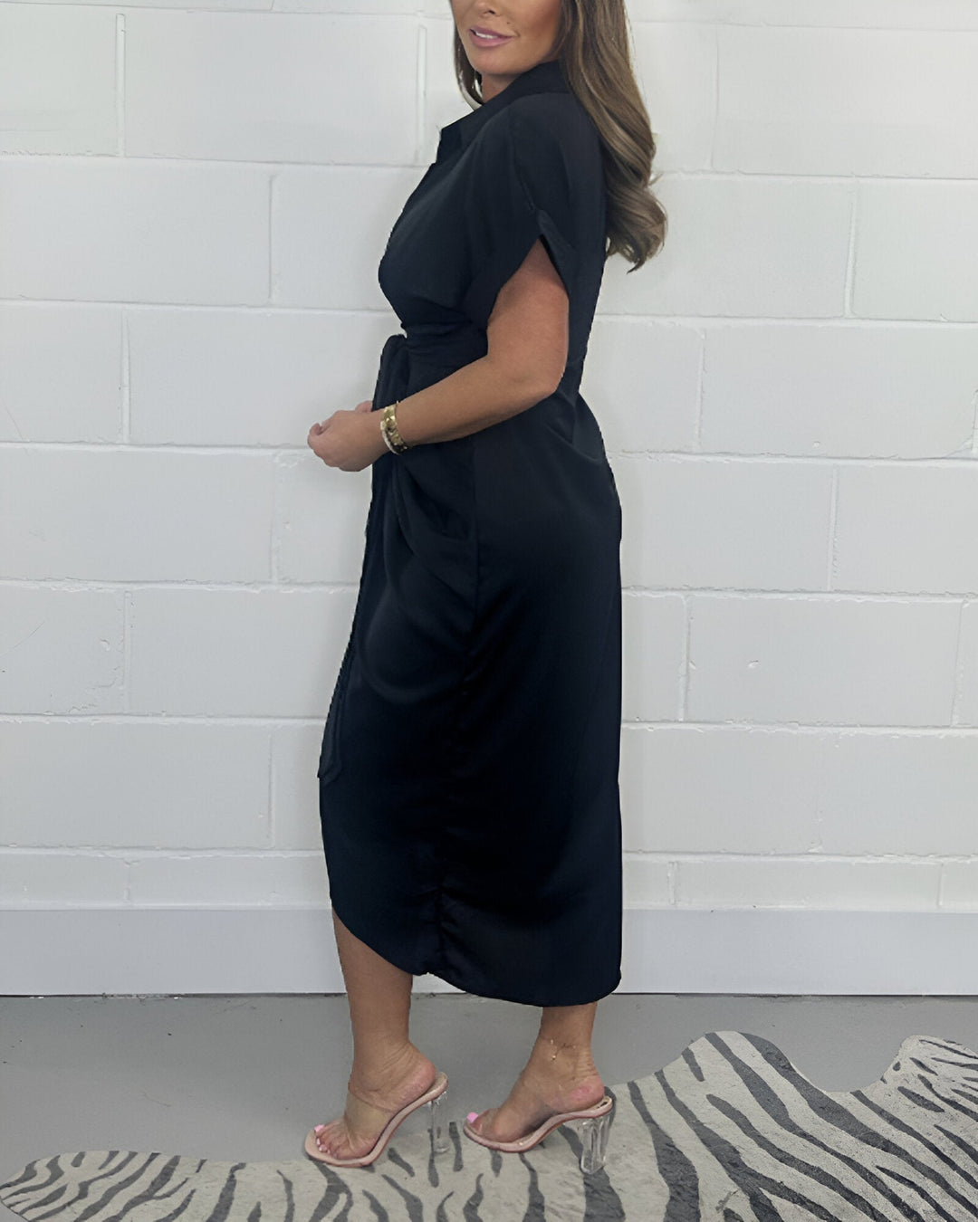 Sylwana | Elegantní plisovaná šaty