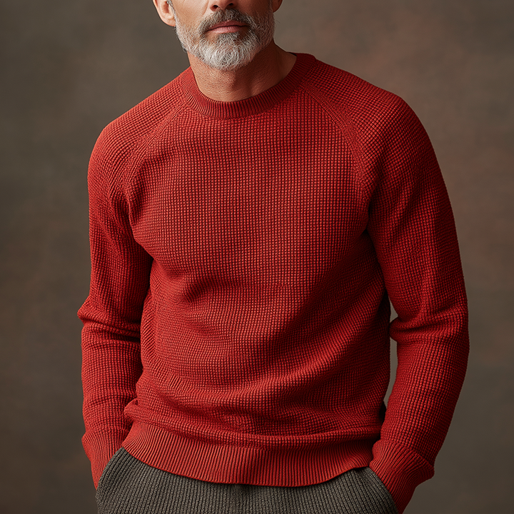 Pánský Svetr s Vaflovou Strukturou MTA2752H1P