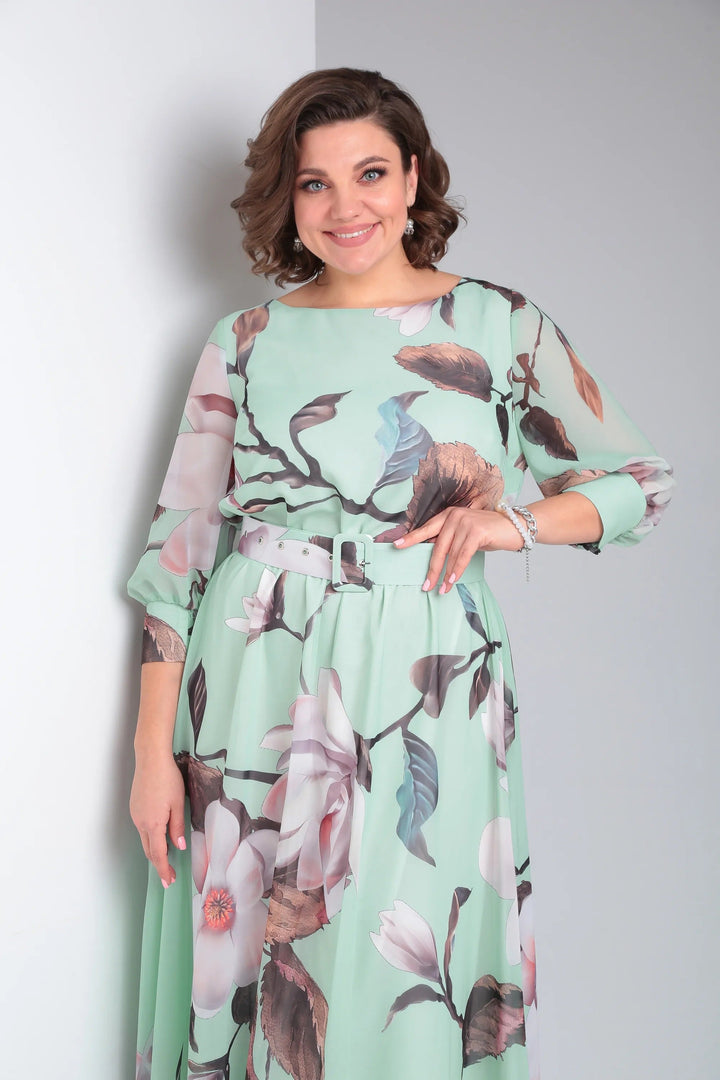 Marlena | Elegantní maxi šaty s květinami