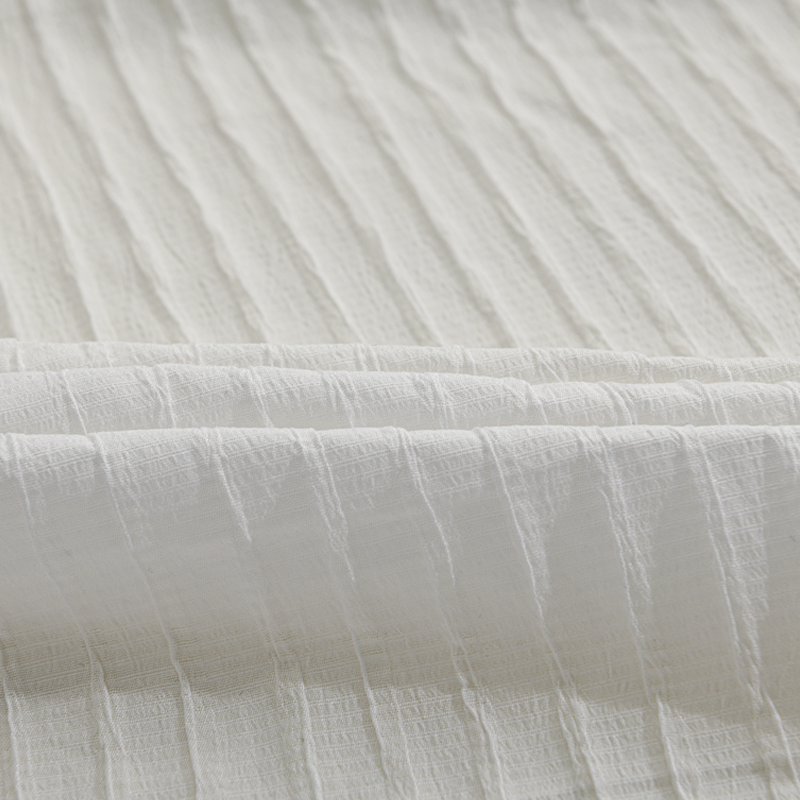 Pánská košile s dlouhým rukávem v jednobarevném provedení a pruhy 94598700Z