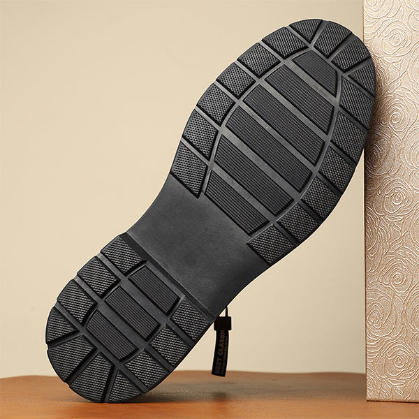 PÁNSKÉ BOTKY S KULATOU ŠPIČKOU A BOČNÍM ZIPEM MTA1709G6I