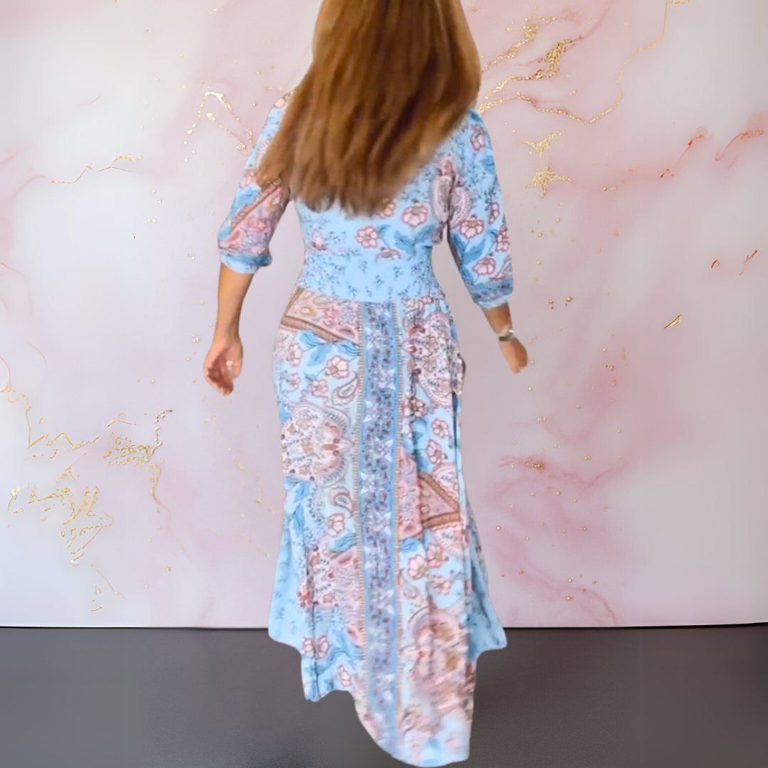 Genowefa | Maxi Šaty Boho v Elegantním Stylu