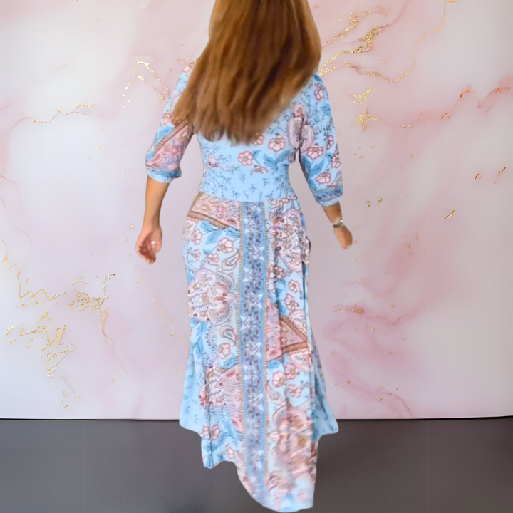 Genowefa | Maxi Šaty Boho v Elegantním Stylu