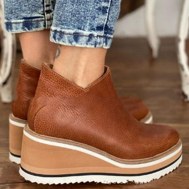 Lucia - Ortopedické kožené tenisky s pohodlnou podrážkou