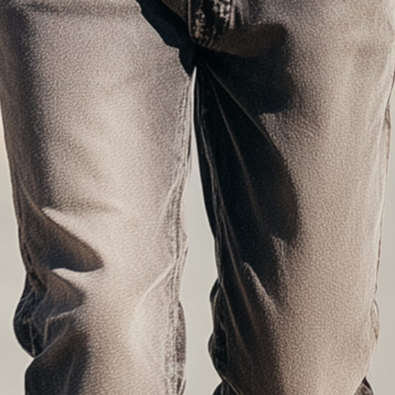 Pánské Vintage Džínové Kalhoty Prané MTA1461H7P