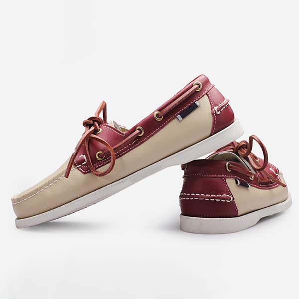 PÁNSKÉ KOŽENÉ JACHTAŘSKÉ BOTY 41603460