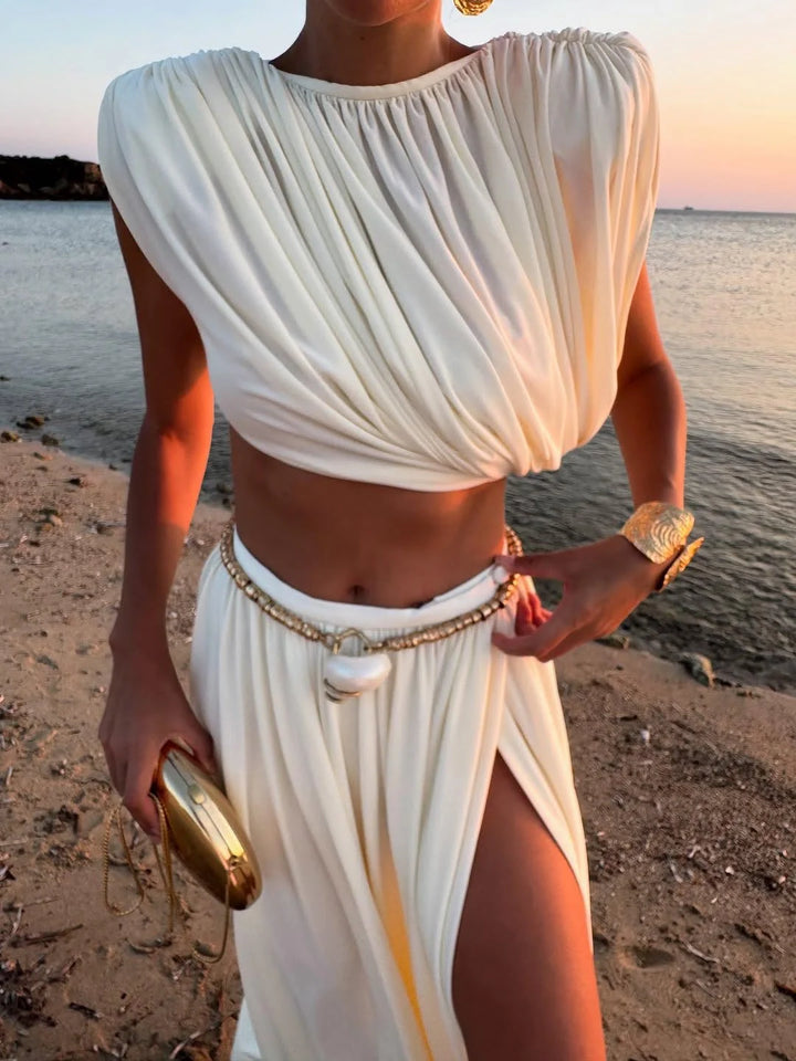 Hanna – Šaty Bohyně s Rozparkem