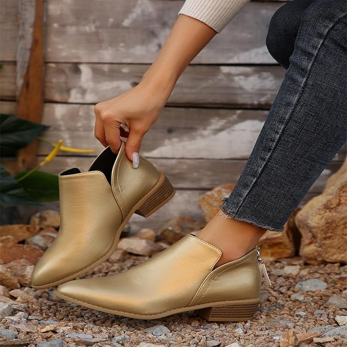 Raquel - Stylové Botky na Kotník pro Bezstarostný Podzimní Look