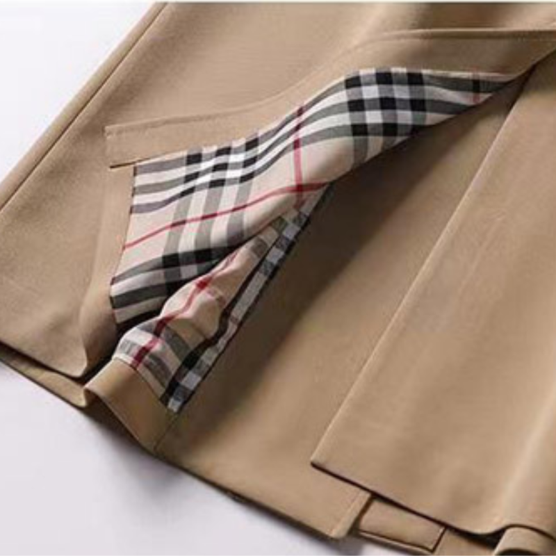 Elena™ | Klasický Trenčkot s Páskem