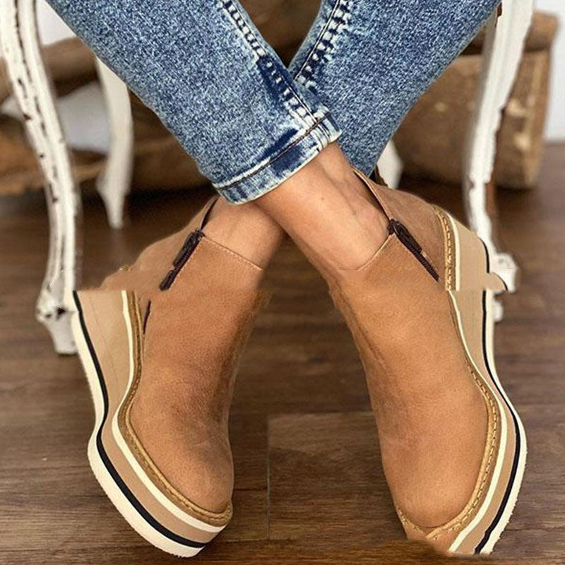 Lucia - Ortopedické kožené tenisky s pohodlnou podrážkou