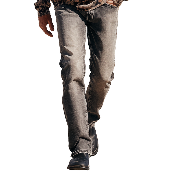 Pánské Vintage Džínové Kalhoty Prané MTA1461H7P