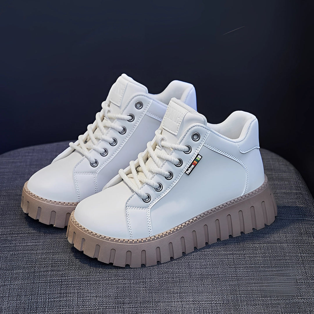 Stylové Chunky Platform Sneakers - Univerzální dámská obuv