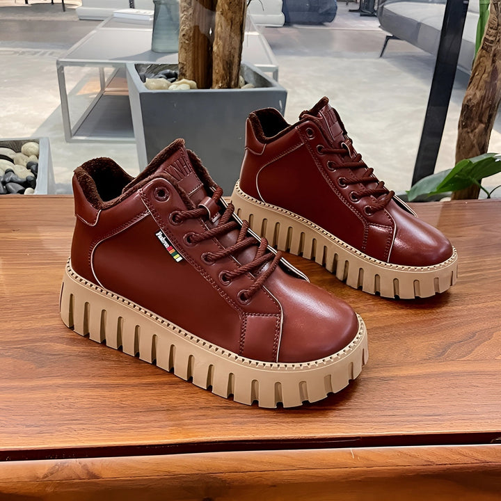 Stylové Chunky Platform Sneakers - Univerzální dámská obuv