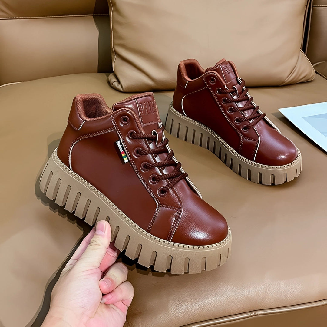 Stylové Chunky Platform Sneakers - Univerzální dámská obuv