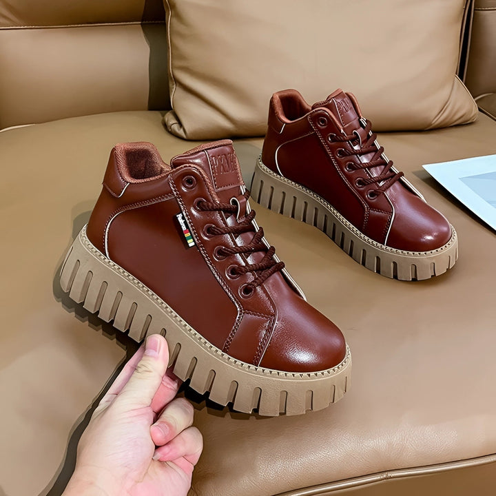 Stylové Chunky Platform Sneakers - Univerzální dámská obuv