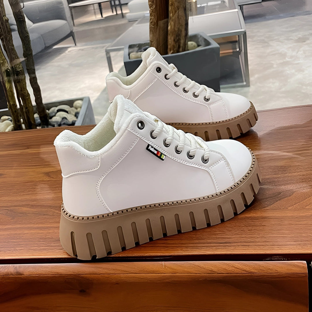 Stylové Chunky Platform Sneakers - Univerzální dámská obuv