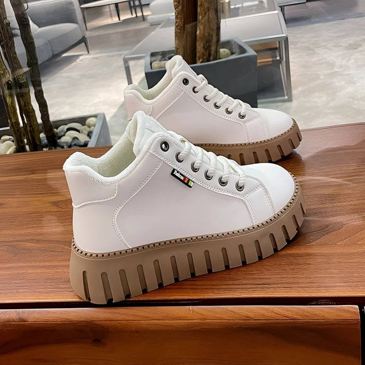 Stylové Chunky Platform Sneakers - Univerzální dámská obuv
