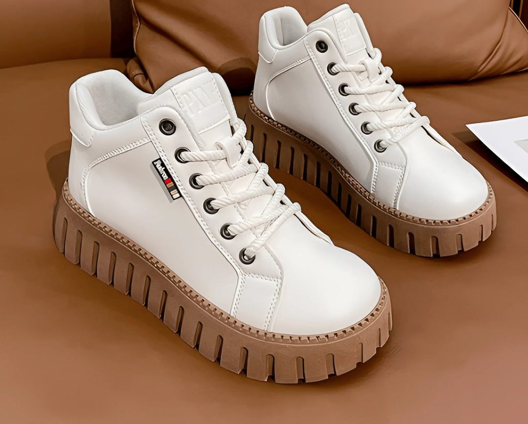Stylové Chunky Platform Sneakers - Univerzální dámská obuv