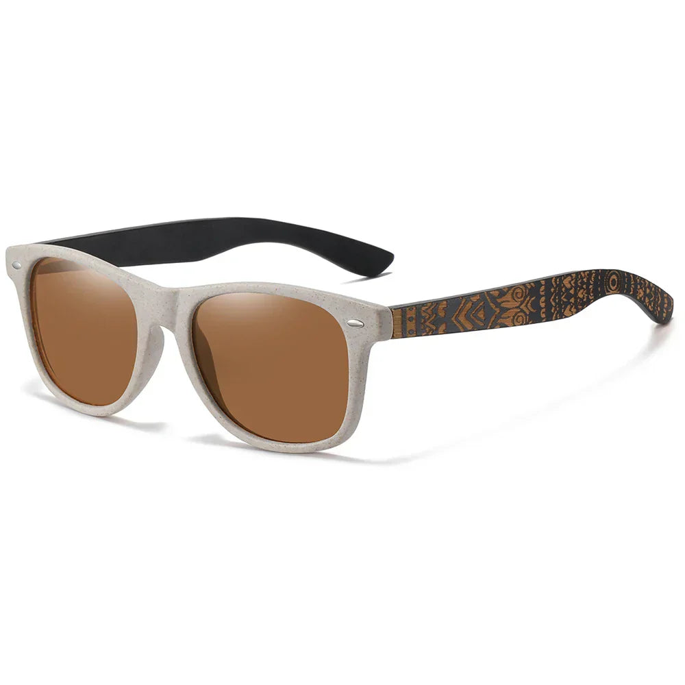 Sluneční brýle z bambusu