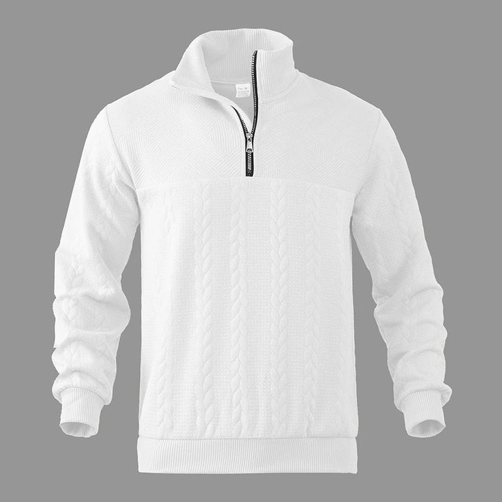 MIRAVO | Mikina s kvalitním zipem Premium Quarter Zip