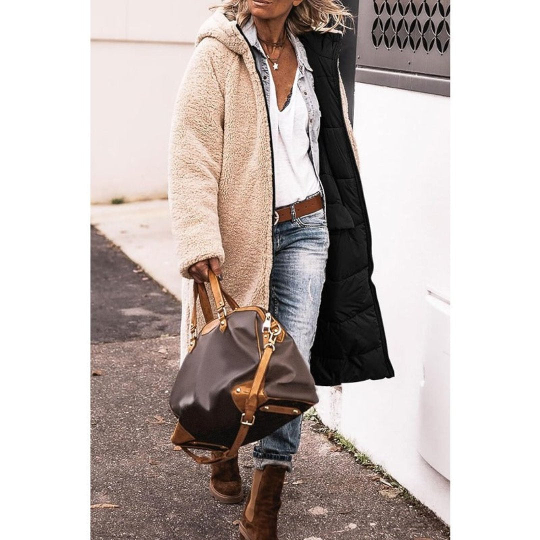 Sara™ – Dvouvrstvý Kabát na Podzim a Zimu