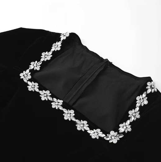 Aleksandra | Sametové mini šaty pro princeznu