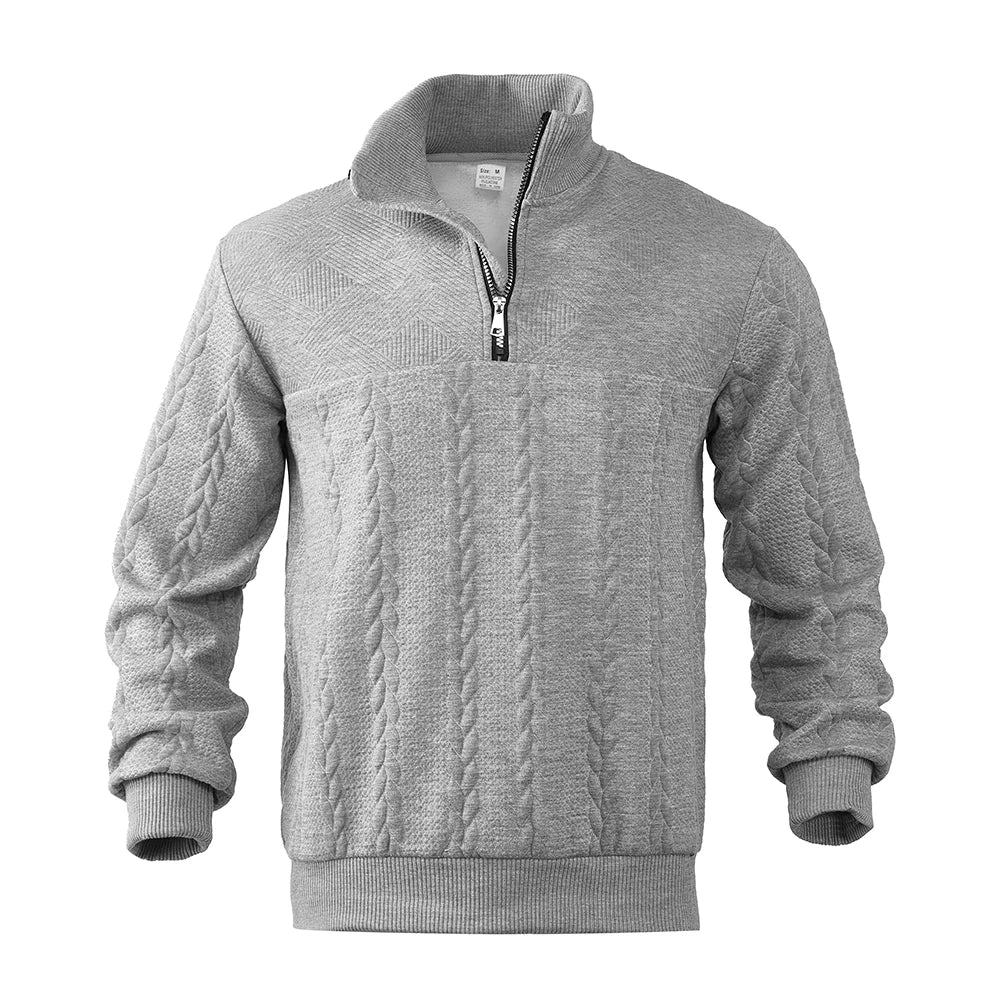 MIRAVO | Mikina s kvalitním zipem Premium Quarter Zip