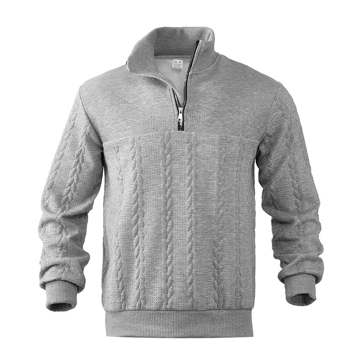 MIRAVO | Mikina s kvalitním zipem Premium Quarter Zip