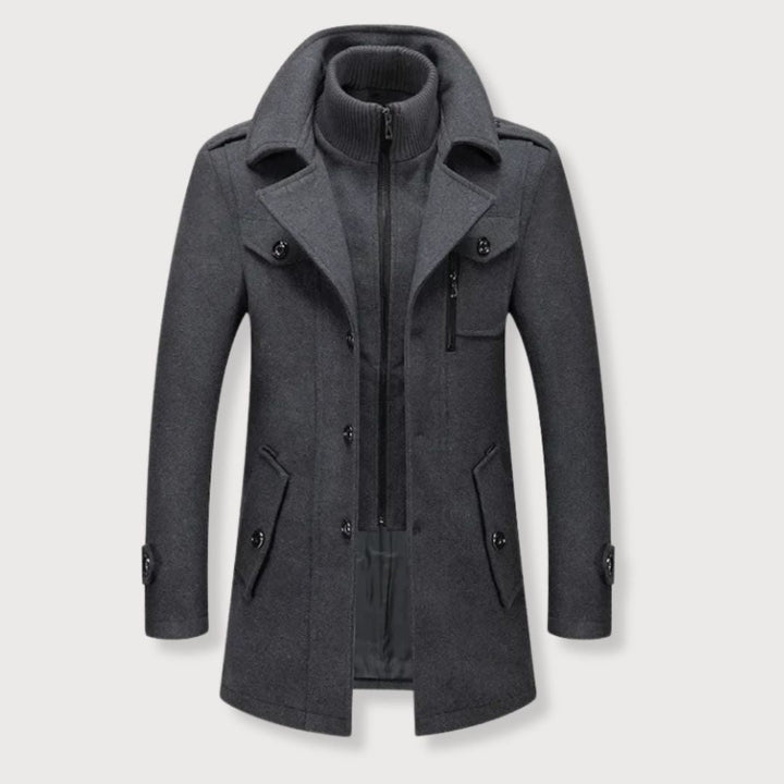 TOMMY SHELBY | Dvoudílný Kabát na Podzim a Zimu
