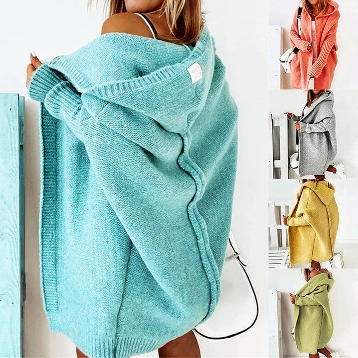 Valentina – Měkký Kardigan s Kapucí