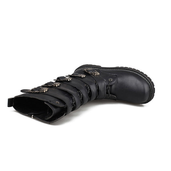 PÁNSKÉ BOTKY S METALOVOU SLOŽKOU VE TVARU KOSTRY MTA1716G2I