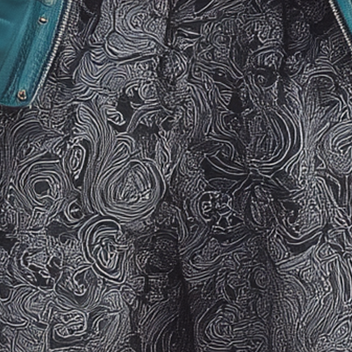 Pánské Casual Kalhoty s Potiskem z Měkké Bavlny MTA2944H1P