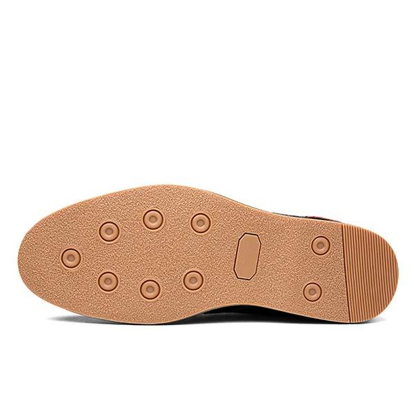 SHELBY NOIR | Kožené Společenské Boty