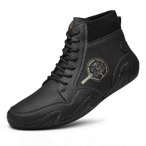 PÁNSKÉ VINTAGE BOTY NAD KOTNÍKY 12965354