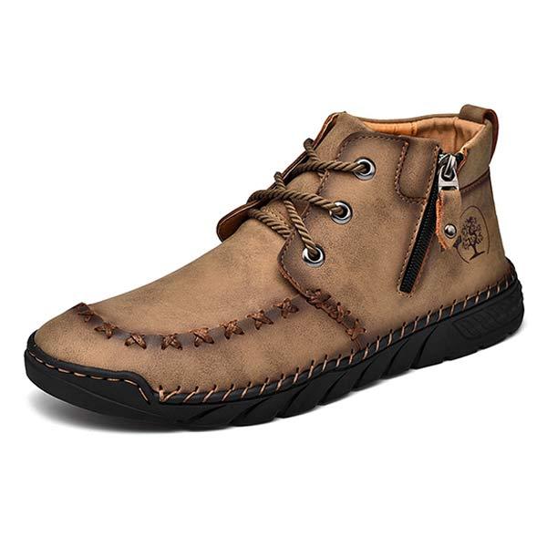 PÁNSKÉ RUČNĚ ŠITÉ BOTKY 74087582