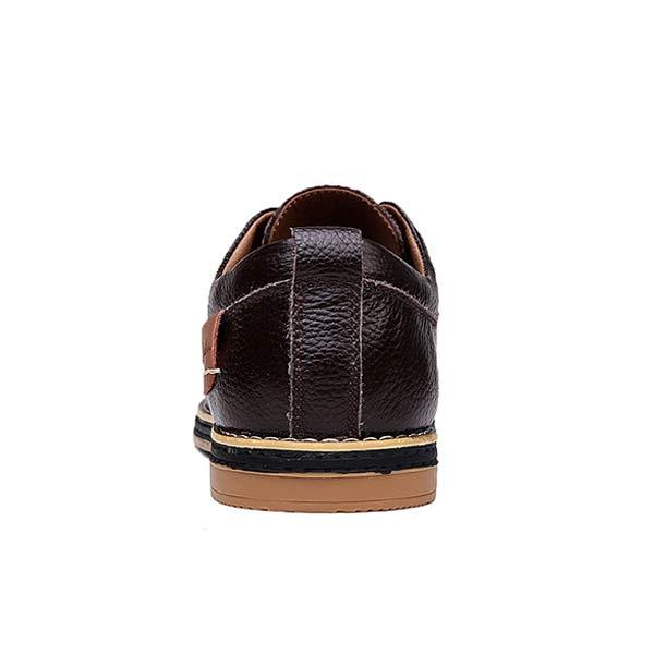 SHELBY NOIR | Kožené Společenské Boty