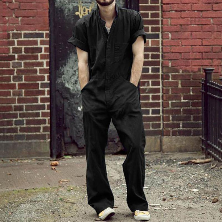 Pánský Casual Kombinéza Cargo s Mnoha Kapsami 32278228Y