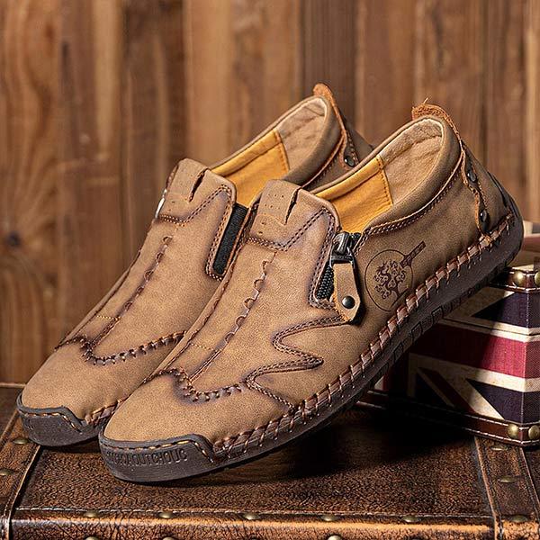 PÁNSKÉ VINTAGE CASUAL KOŽENÉ BOTY 90893563