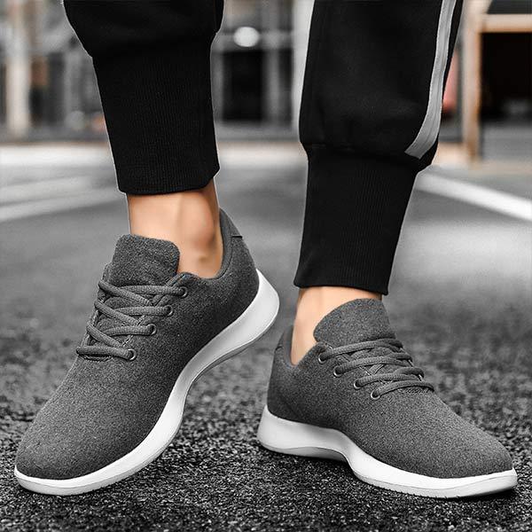 PÁNSKÉ ULTRALIGHT BĚŽECKÉ BOTY Z VLNĚNÉ SMĚSI 92667588